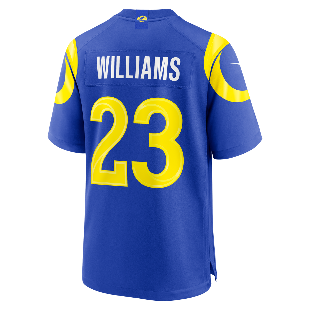 Los Angeles Rams Kyren Williams Royal Team Game Player Jersey