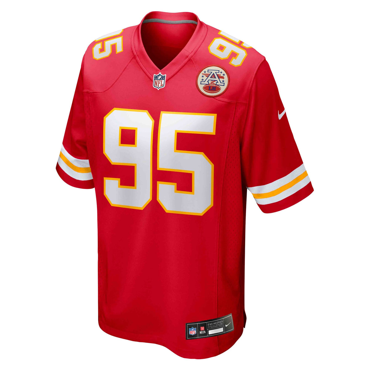 Kansas City Chiefs Chris Jones Red Game Jersey
