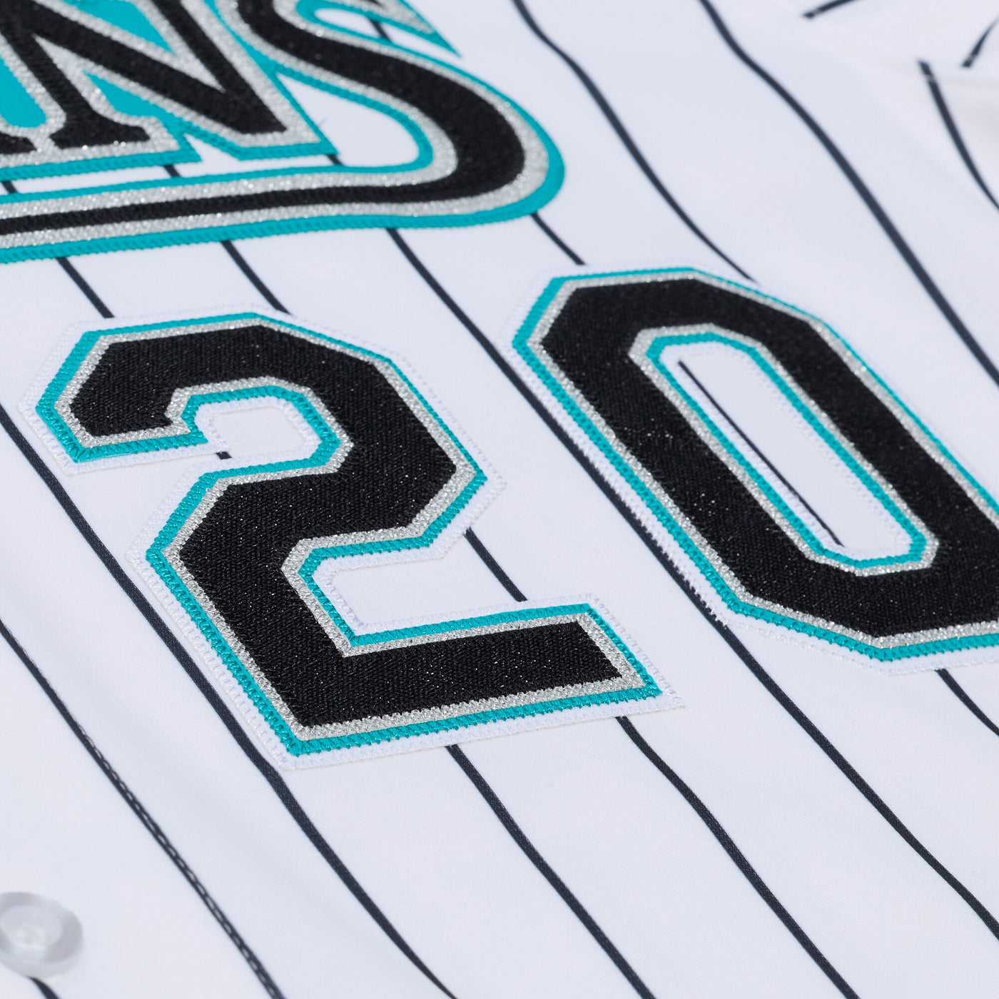 Florida Marlins Miguel Cabrera Mitchell & Ness White 2003 Cooperstown Collection Authentic Jersey