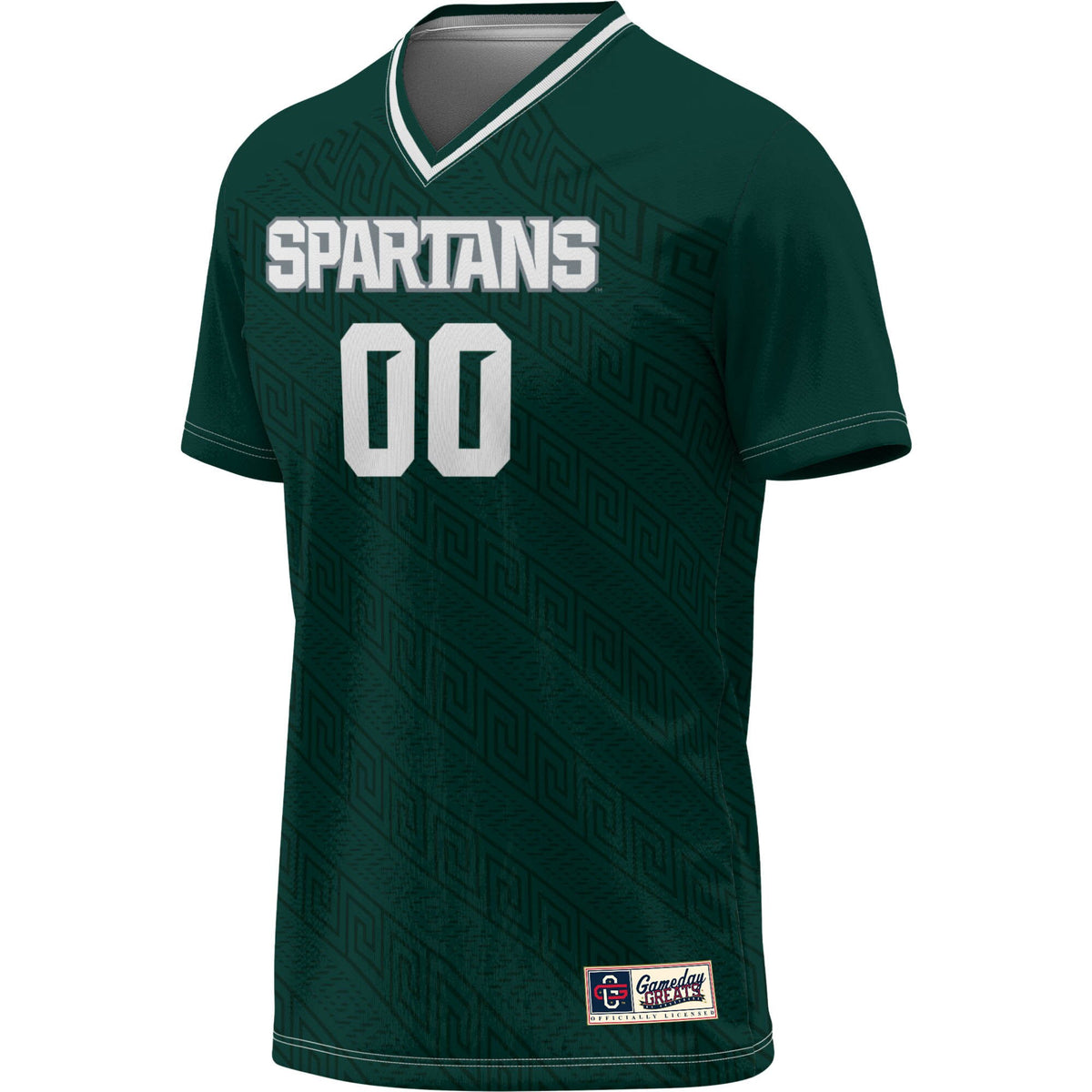 Michigan State Spartans GameDay Greats NIL Pick-A-Player Lightweight Soccer Jersey - Green