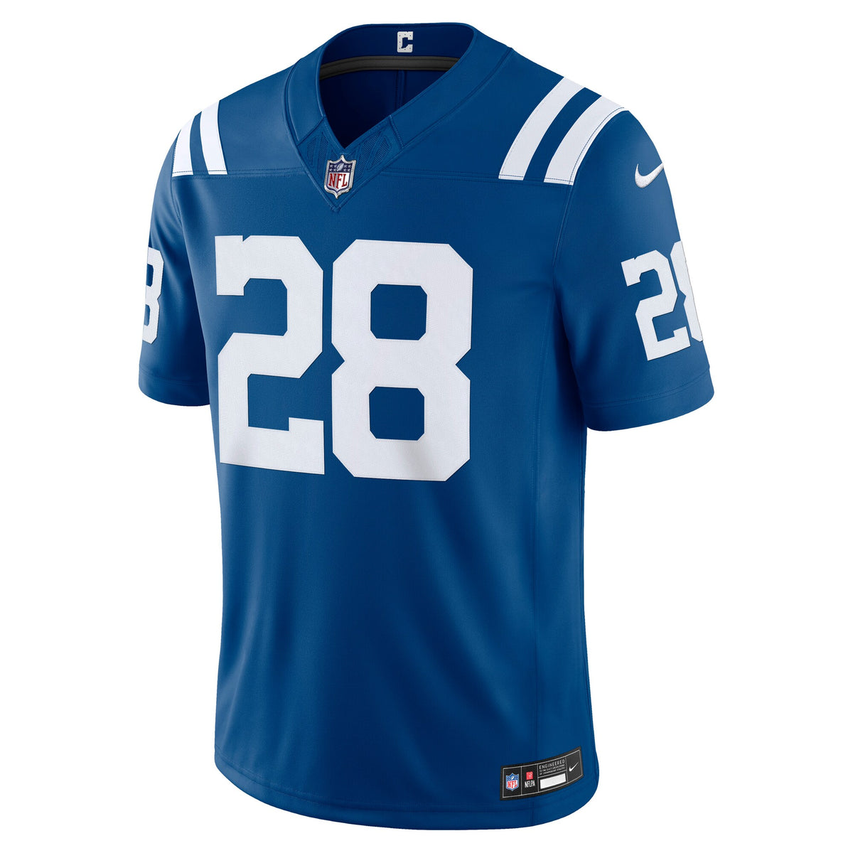 Indianapolis Colts Jonathan Taylor Royal Team Vapor F.U.S.E. Stitched Limited Jersey