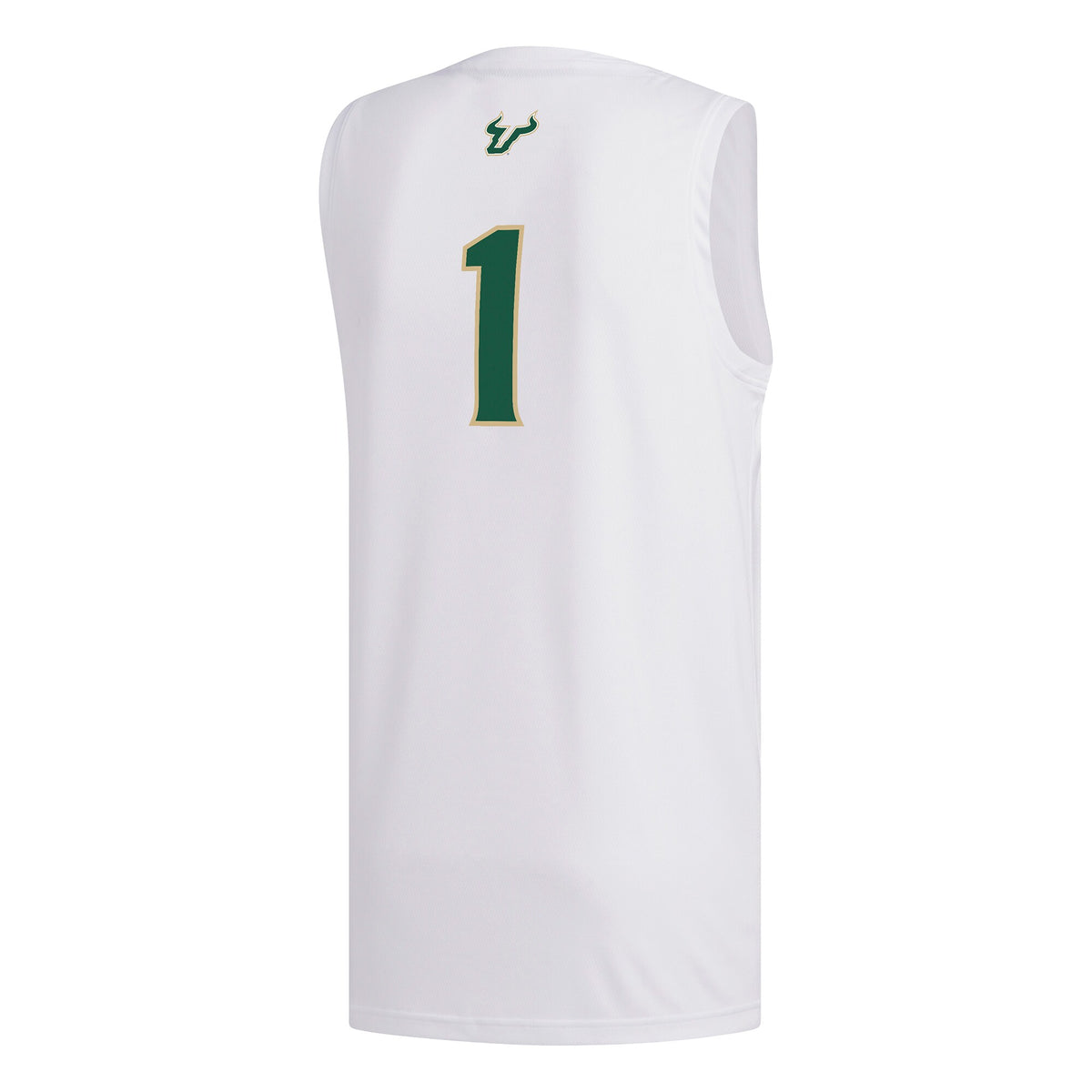 #1 South Florida Bulls Replica Basketball Jersey - White