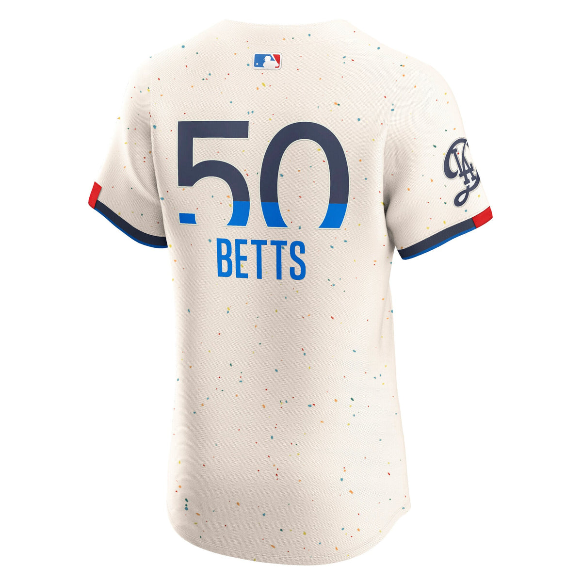 Los Angeles Dodgers Mookie Betts Cream City Connect Elite Jersey