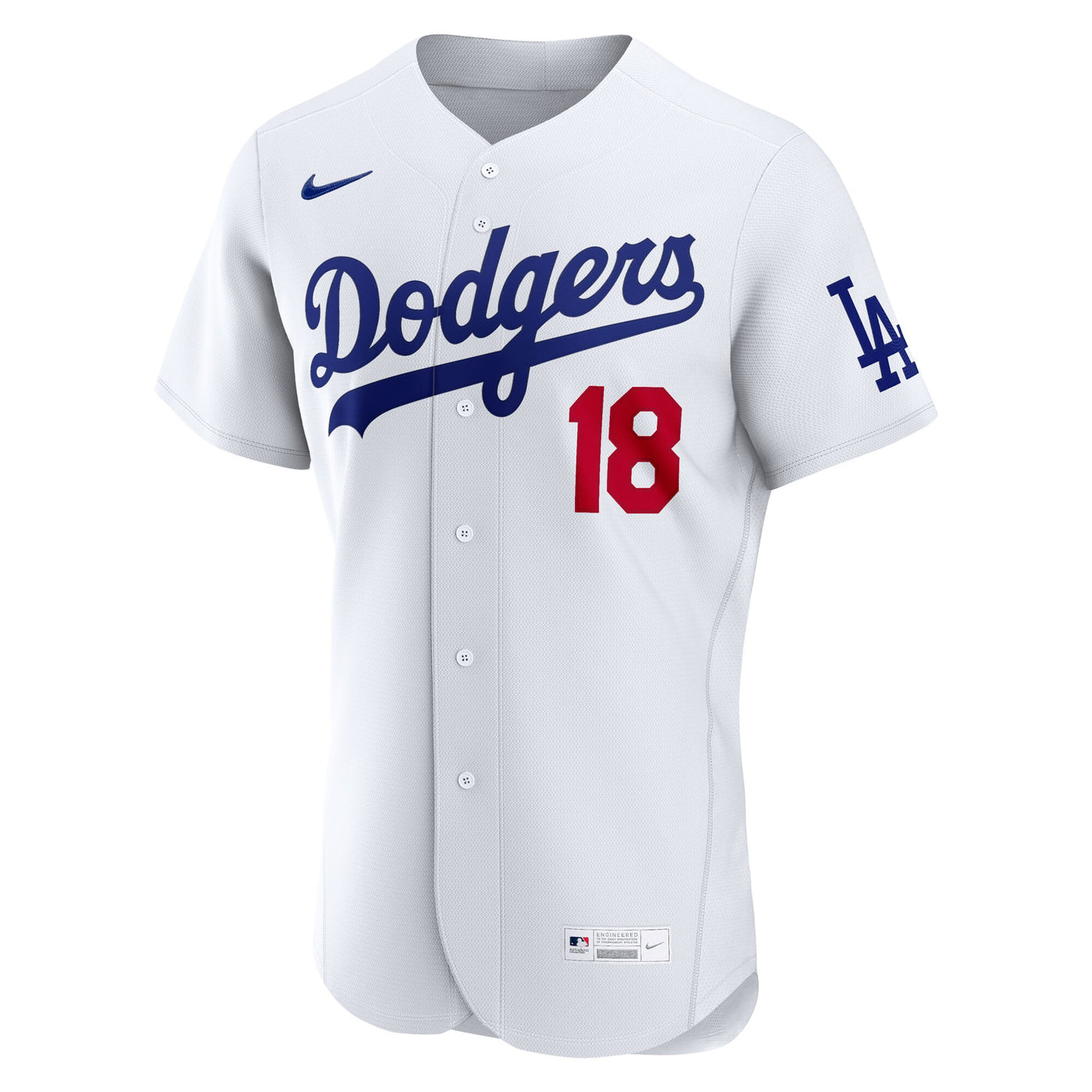 Los Angeles Dodgers Yoshinobu Yamamoto Nike White Home Authentic Jersey