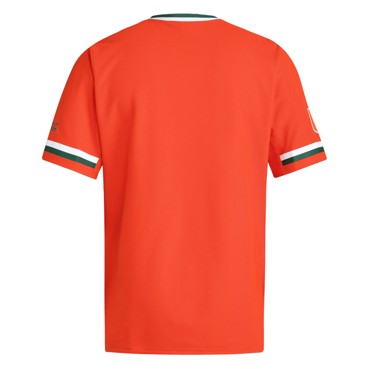 Miami Hurricanes V-Neck Baseball Jersey - Orange