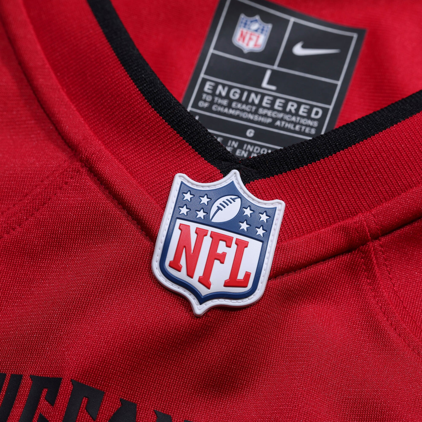Tampa Bay Buccaneers Rueben Bain Jr. Nike Red 2026 NFL Draft First Round Pick No. 15 Team Game Jersey
