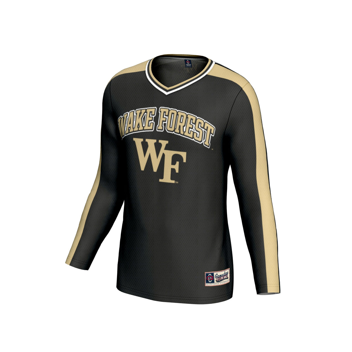 Wake Forest Demon Deacons GameDay Greats #1 Lightweight Volleyball Fashion Jersey - Black