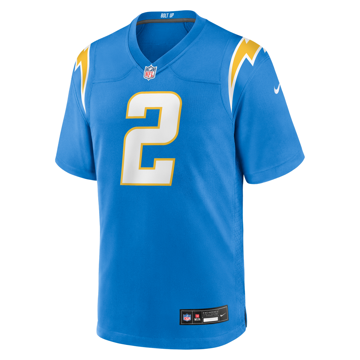 Los Angeles Chargers Elijah Molden Powder Blue Team Game Jersey
