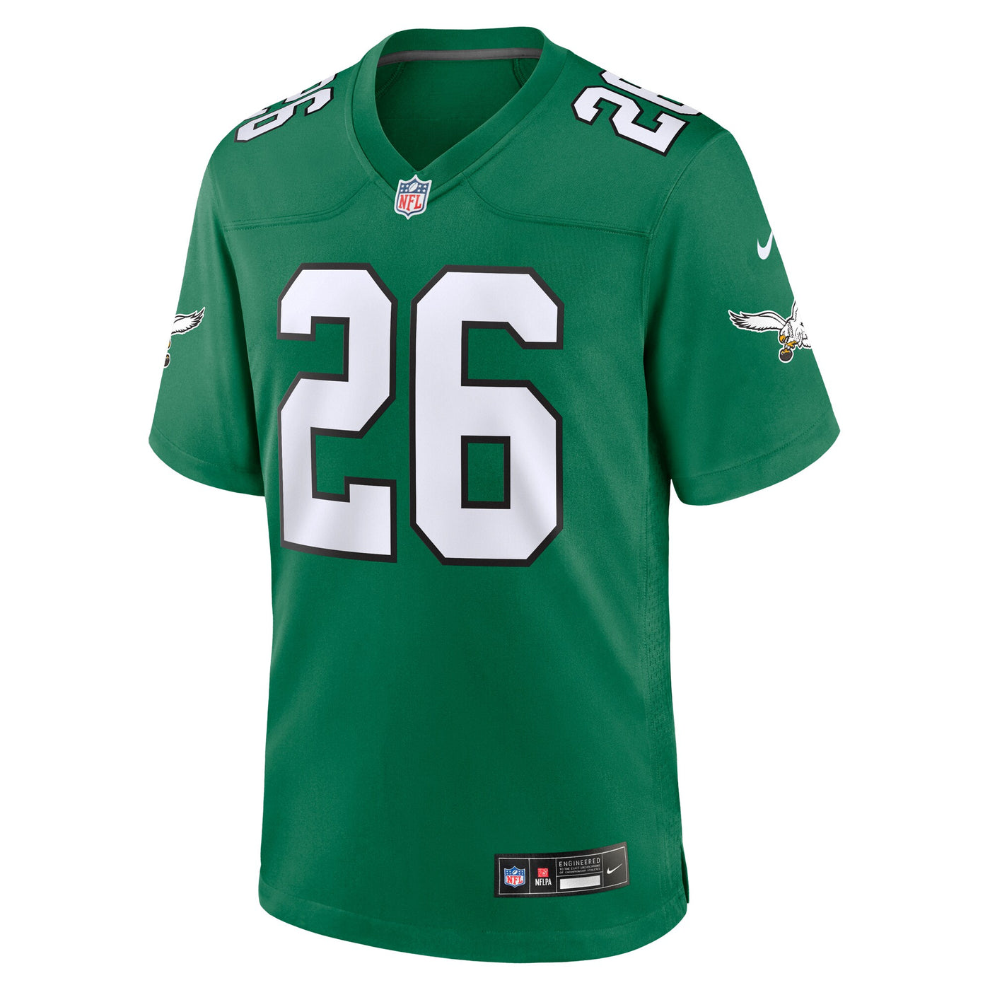 Philadelphia Eagles Saquon Barkley Nike Kelly Green Alternate Game Jersey