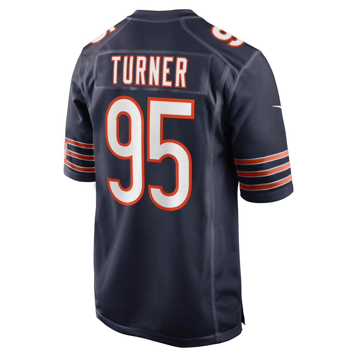 Chicago Bears Shemar Turner Navy Team Game Jersey