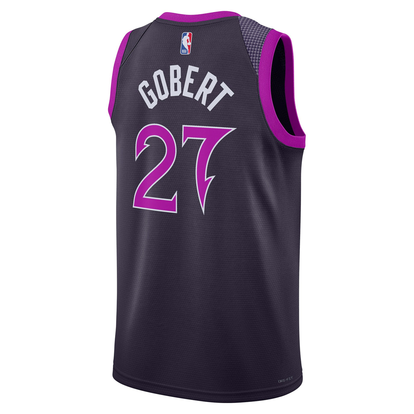 Minnesota Timberwolves Nike 2025/26 City Edition Swingman Jersey - Black - Rudy Gobert