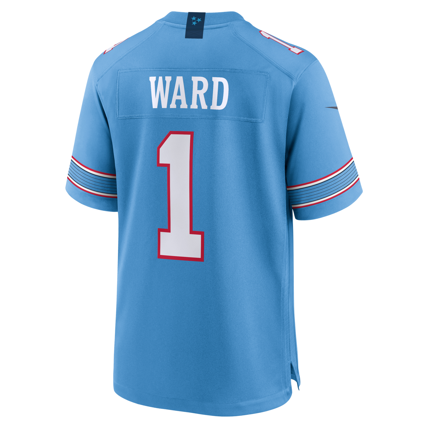 Tennessee Titans Cameron Ward Nike Light Blue Game Jersey