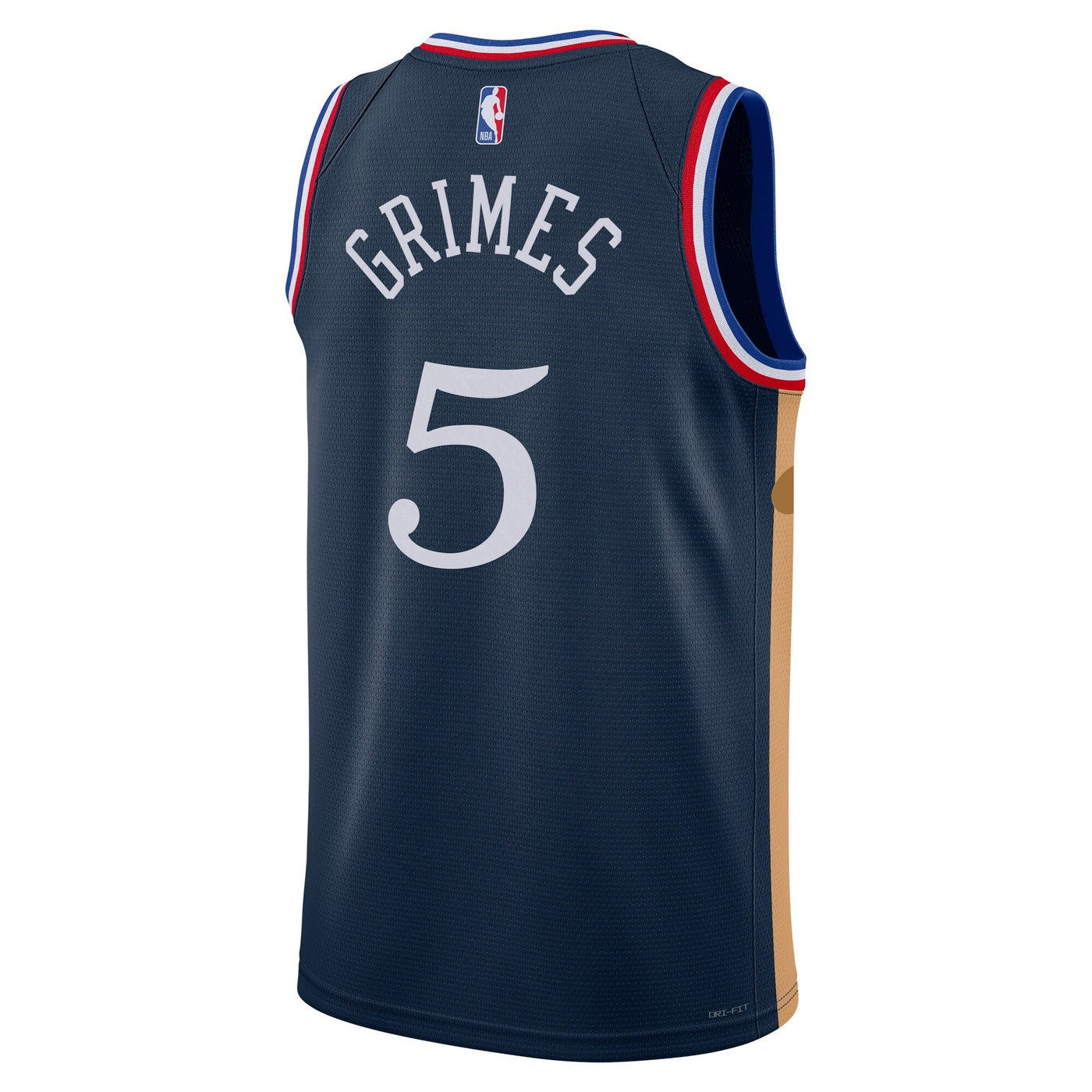 Philadelphia 76ers Nike 2025/26 City Edition Swingman Jersey - Navy - Quentin Grimes
