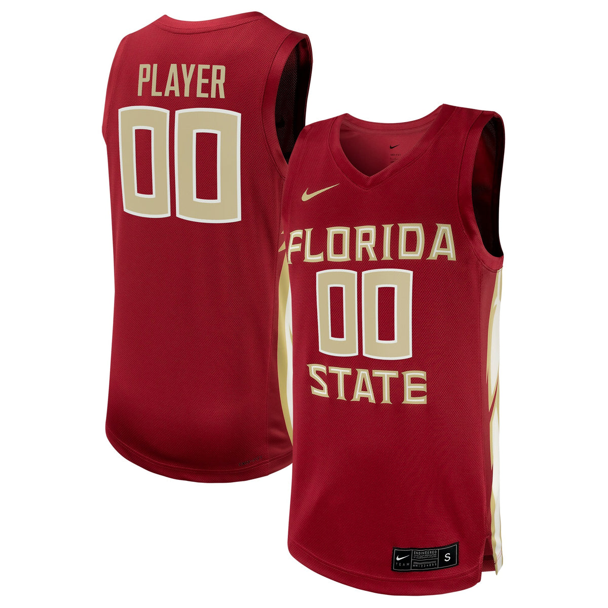 Florida State Seminoles NIL Pick-A-Player Basketball Replica Jersey - Garnet