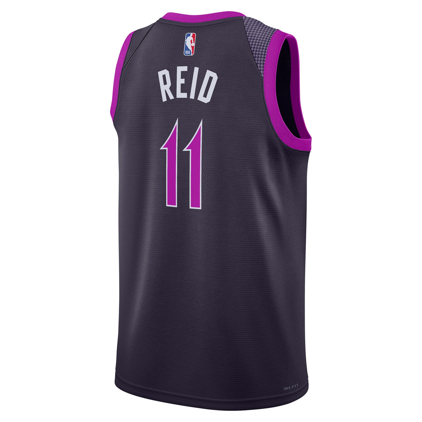 Minnesota Timberwolves Nike 2025/26 City Edition Swingman Jersey - Black - Naz Reid