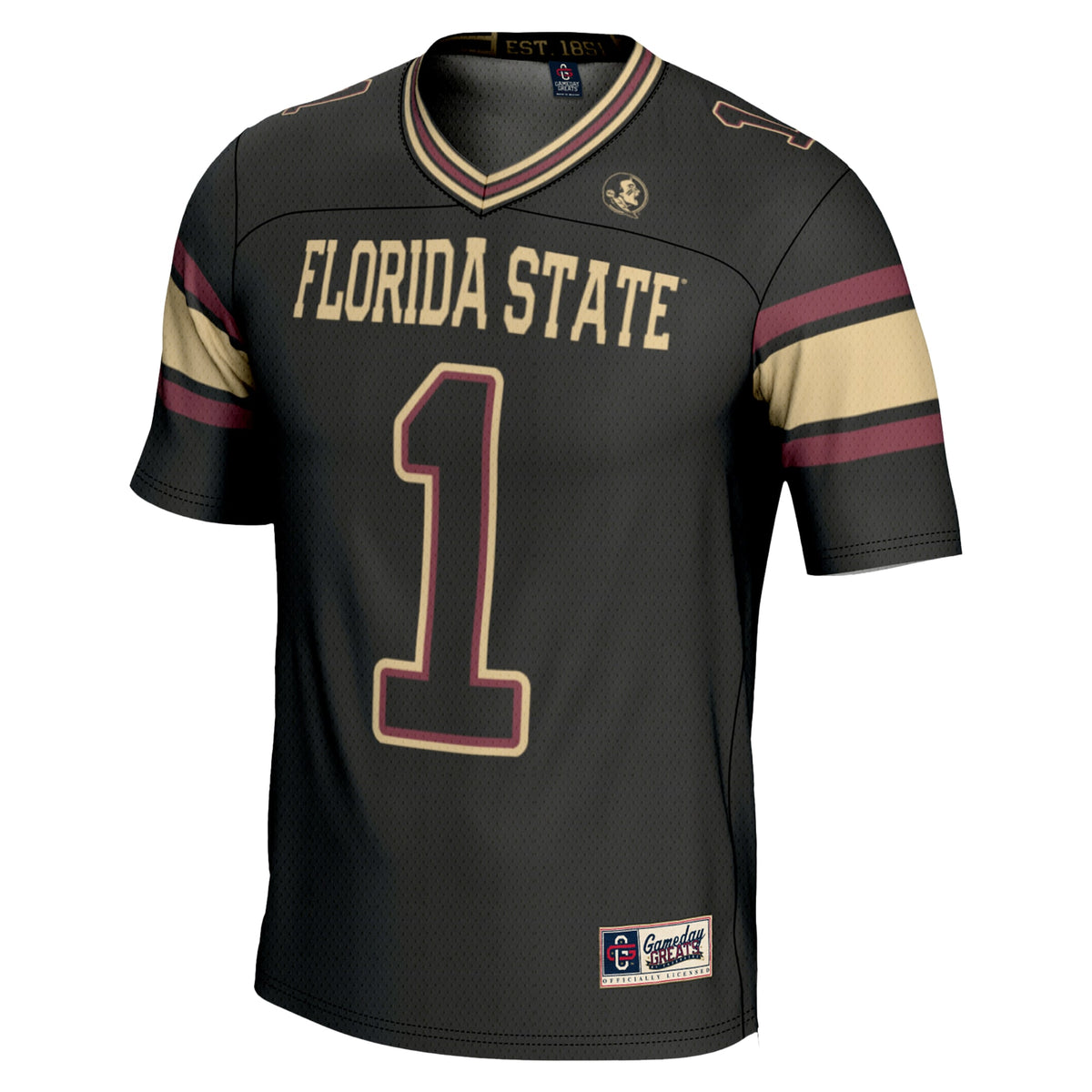 #1 Florida State Seminoles GameDay Greats Endzone Football Jersey - Black
