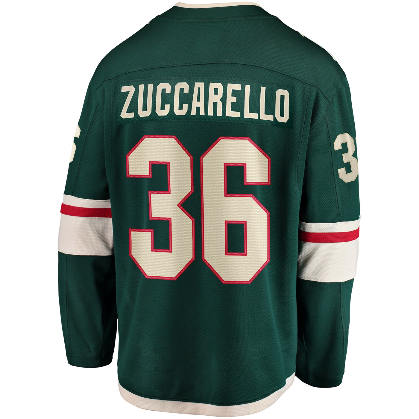 Minnesota Wild Mats Zuccarello Fanatics Green Team Color Breakaway Player Jersey