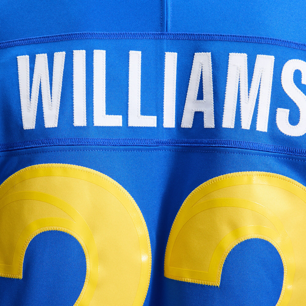 Los Angeles Rams Kyren Williams Royal Team Vapor F.U.S.E. Stitched Limited Jersey