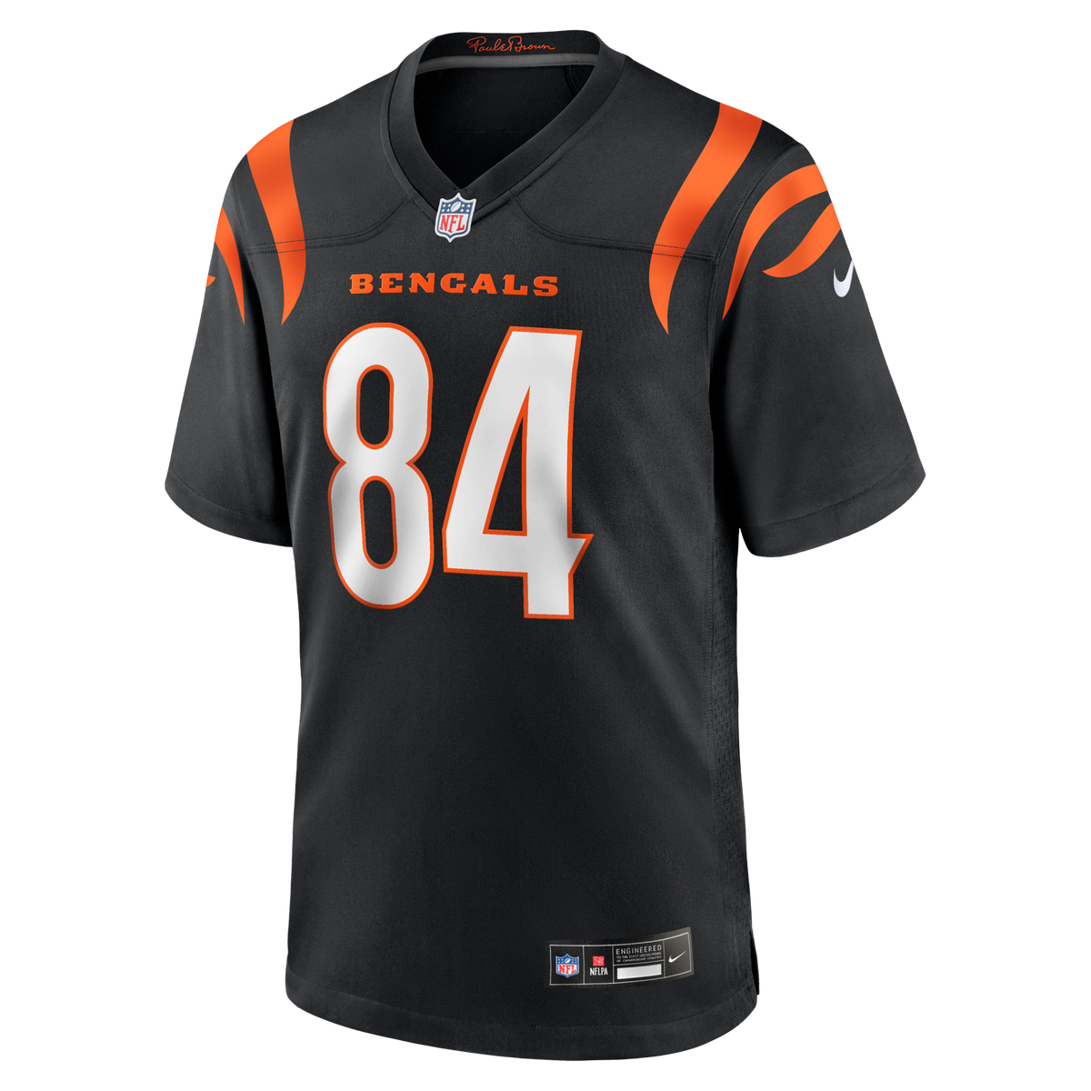 Cincinnati Bengals T. J. Houshmandzadeh Black Team Retired Player Game Jersey