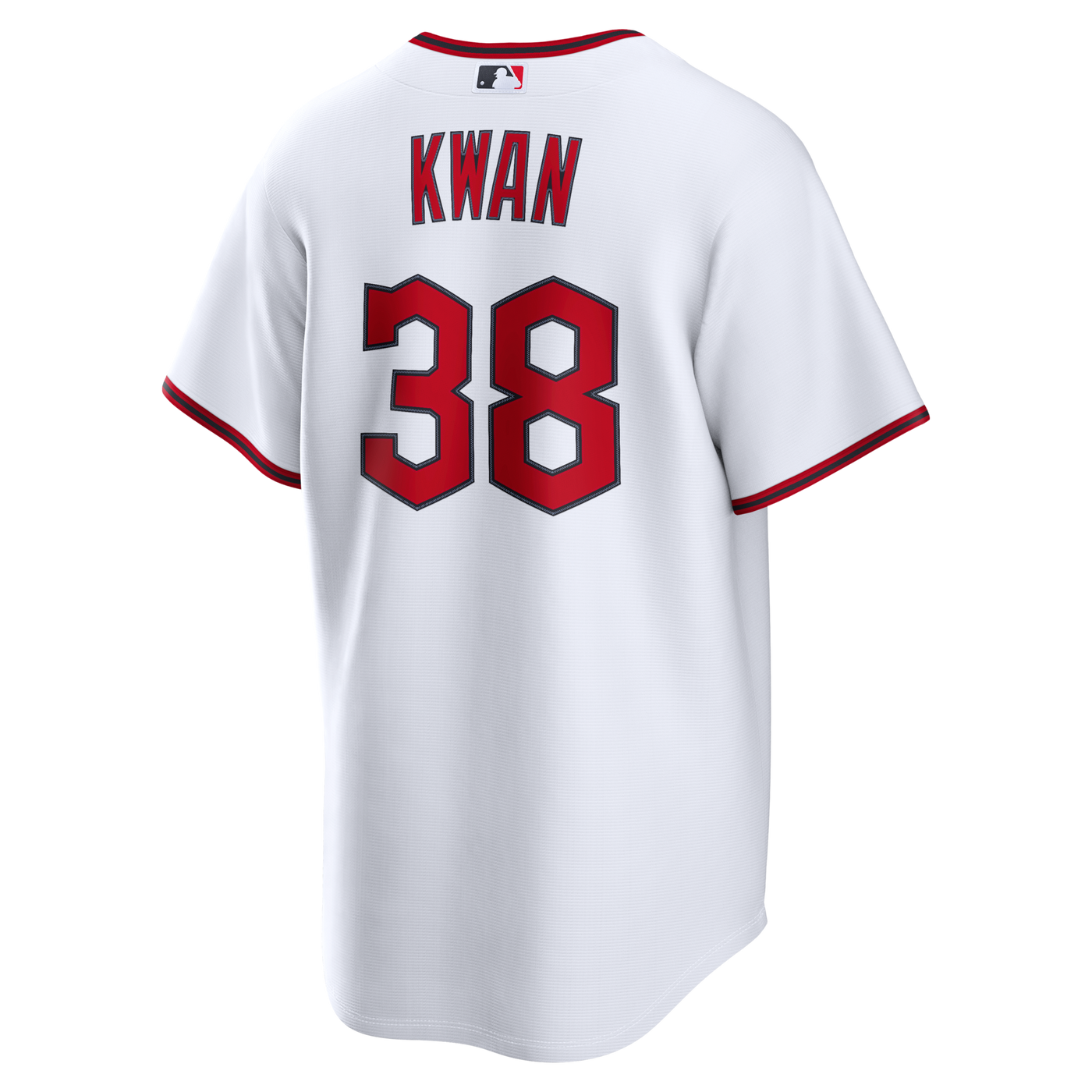 Cleveland Guardians Steven Kwan Nike White Home Replica Jersey