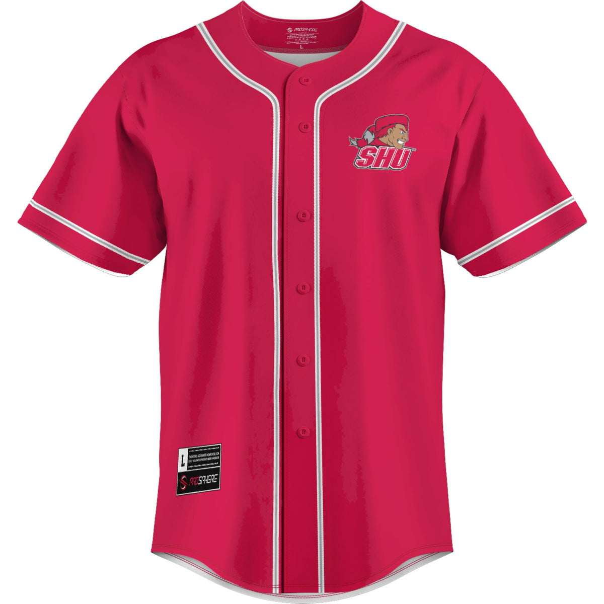 Sacred Heart Pioneers GameDay Greats Lightweight Baseball Jersey - Red