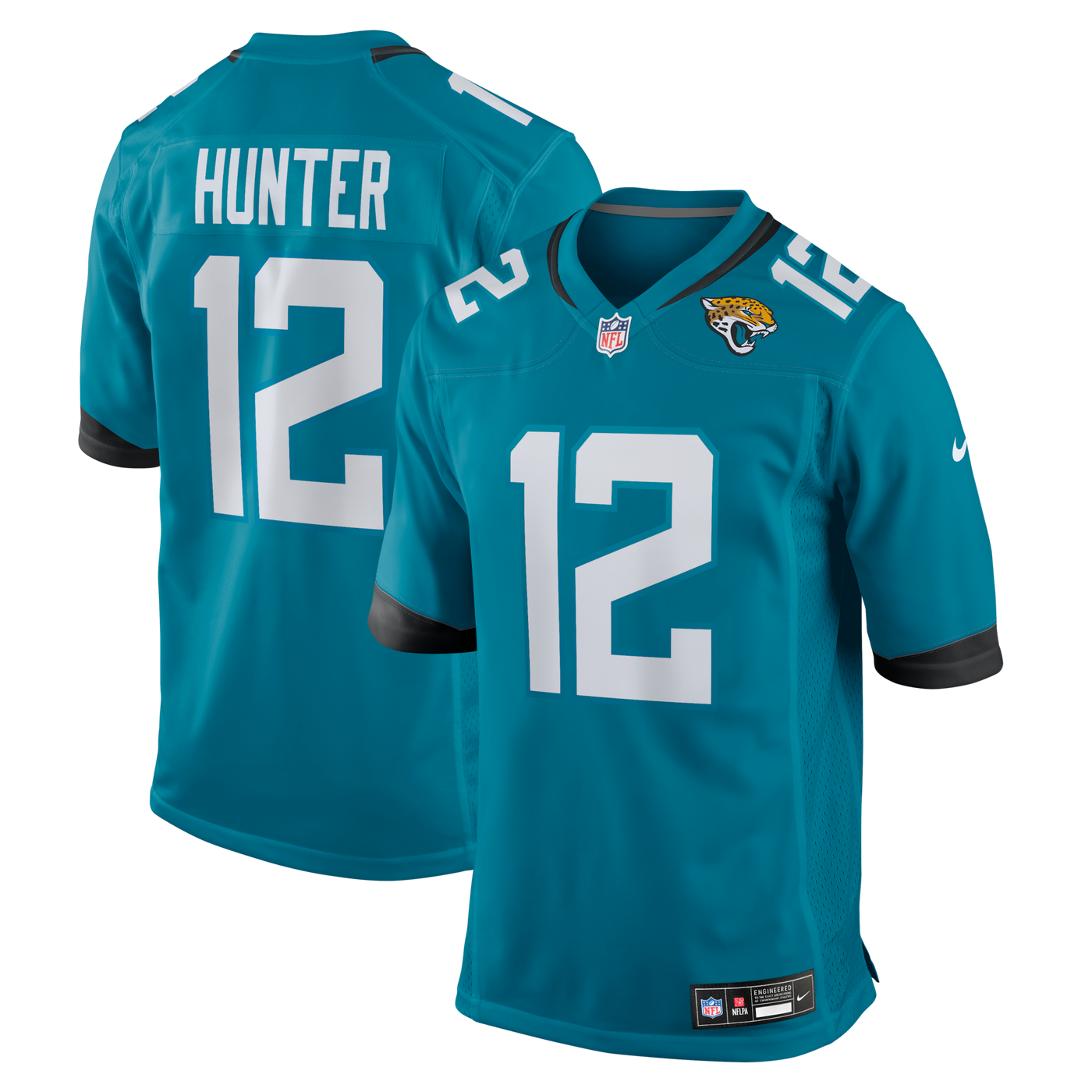 Jacksonville Jaguars Travis Hunter Nike Teal Team Game Jersey