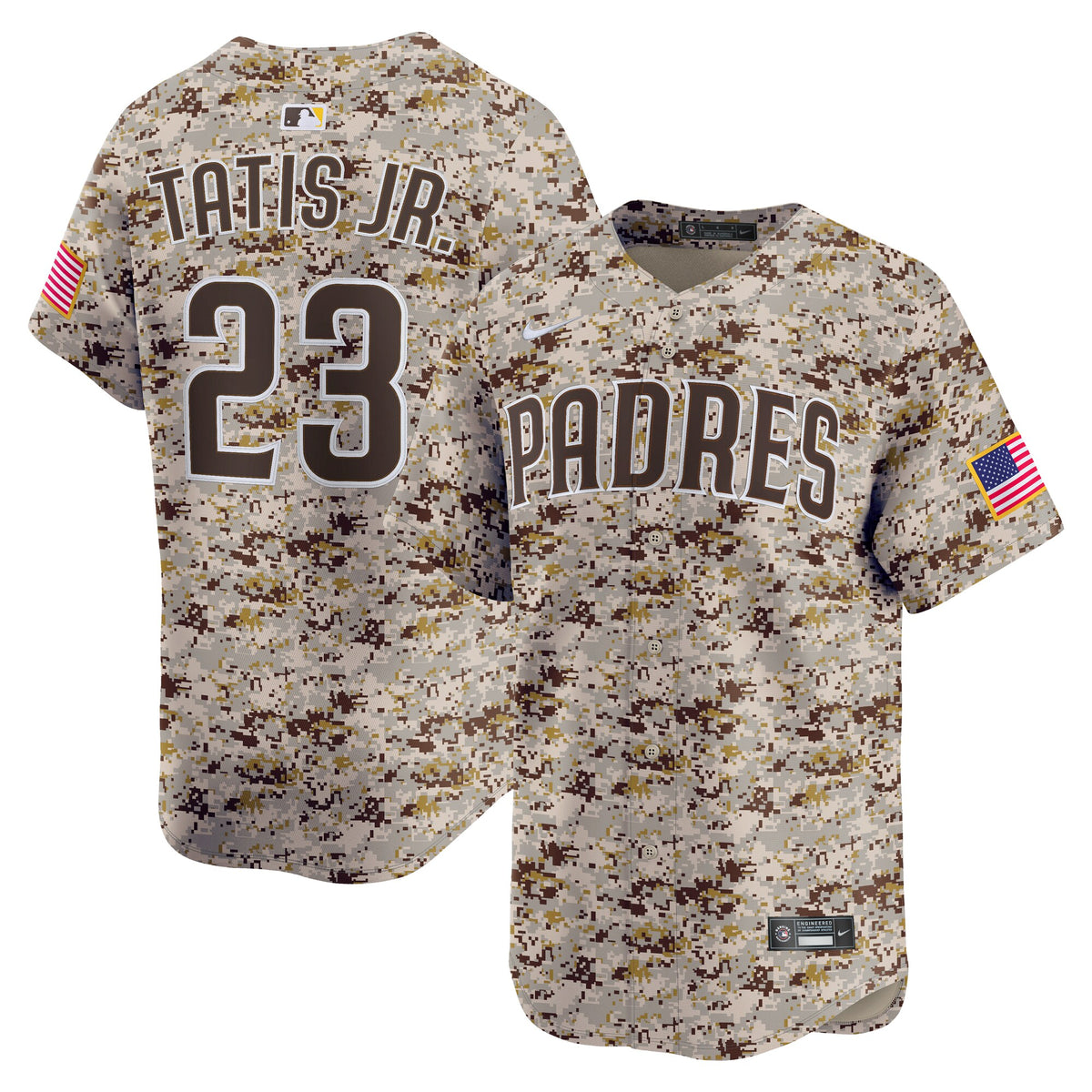 San Diego Padres Fernando Tatis Jr. Camo Alternate 2 Limited Jersey