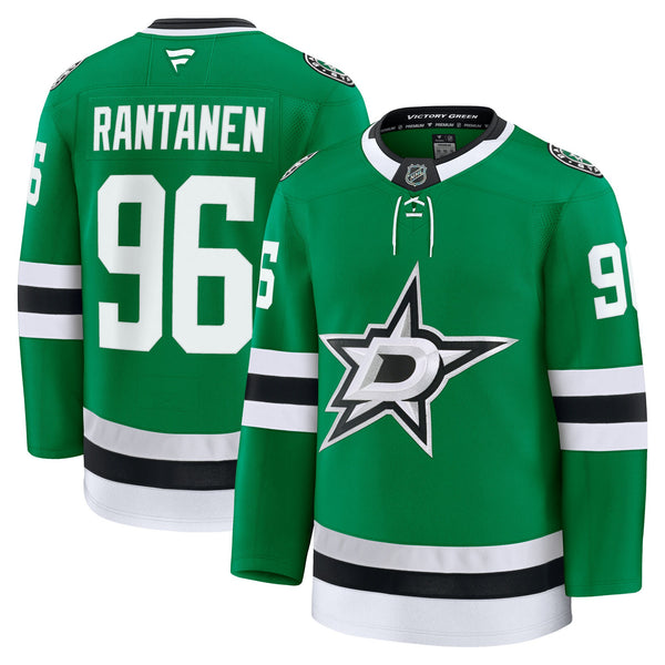 Dallas Stars Mikko Rantanen Fanatics Kelly Green Home Premium Jersey