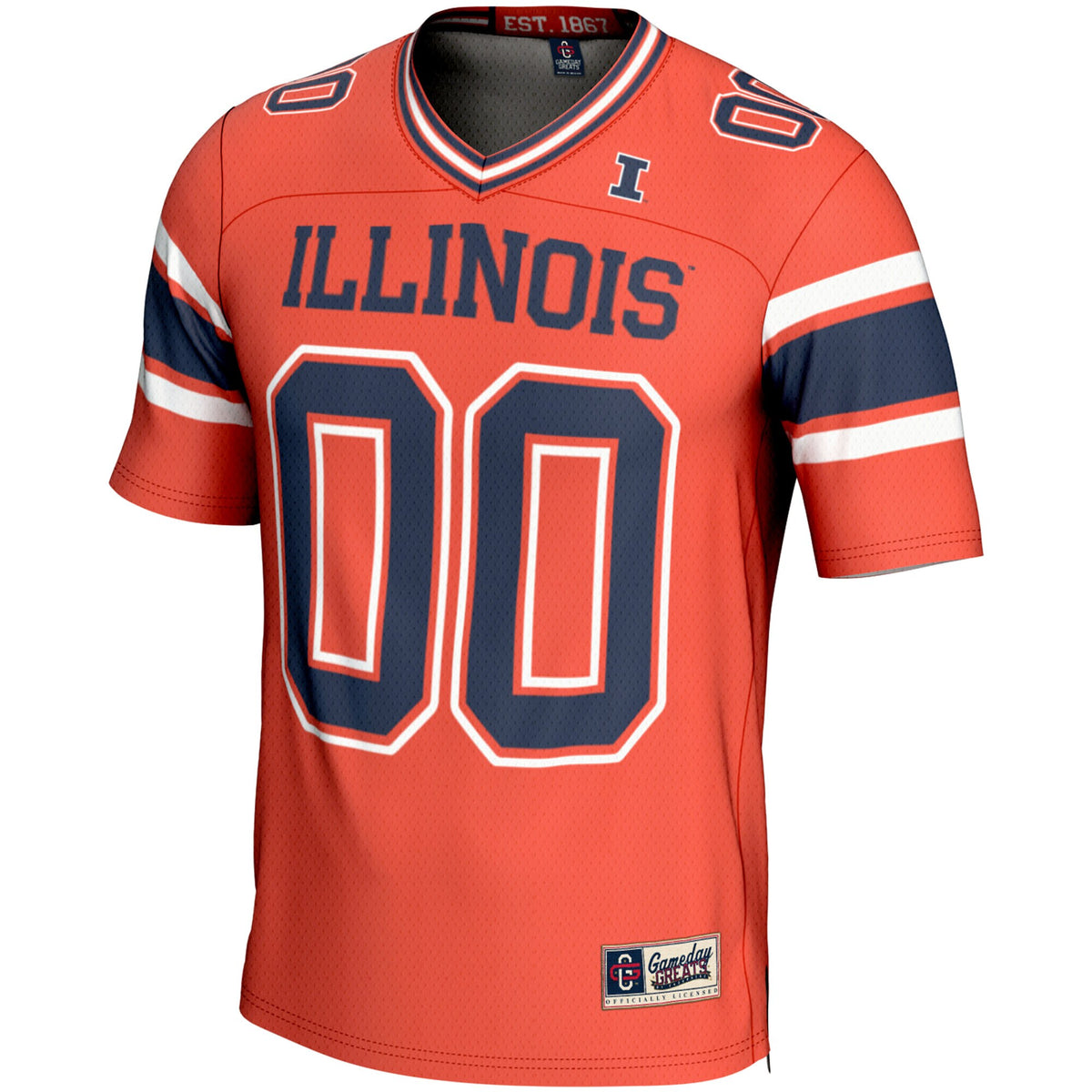 Illinois Fighting Illini GameDay Greats NIL Pick-A-Player Football Jersey - Orange