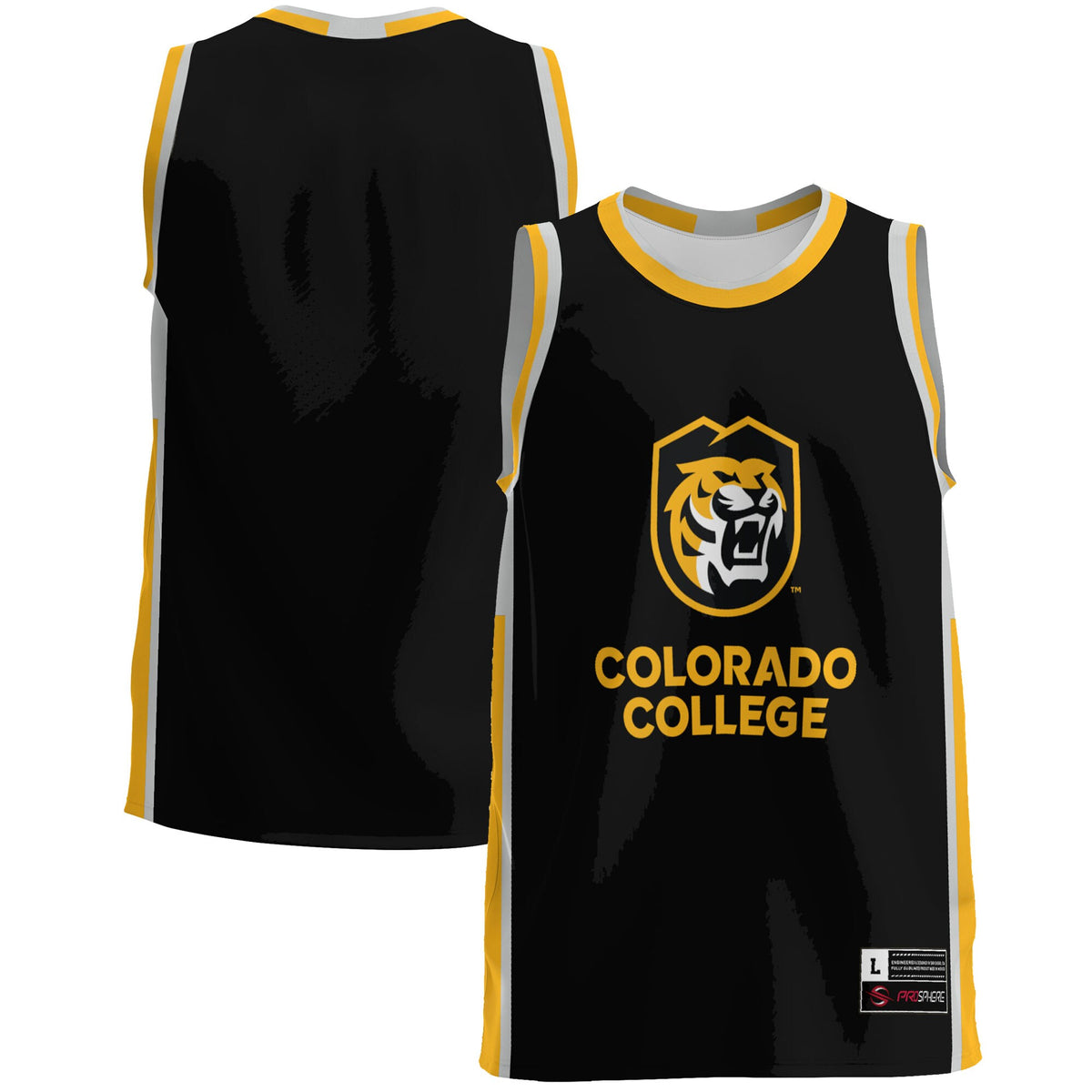Colorado College Tigers GameDay Greats Lightweight Basketball Jersey - Gold