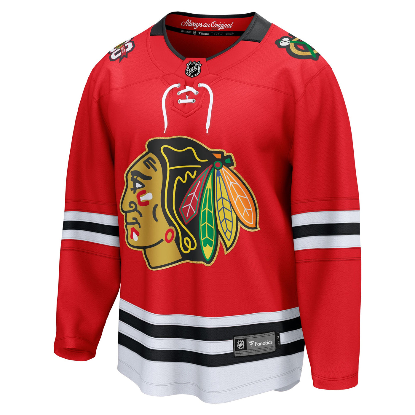 Chicago Blackhawks Fanatics Red Centennial Breakaway Jersey