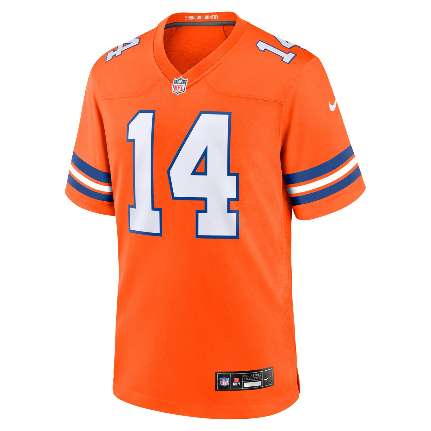 Denver Broncos Courtland Sutton Nike Orange Alternate Game Jersey