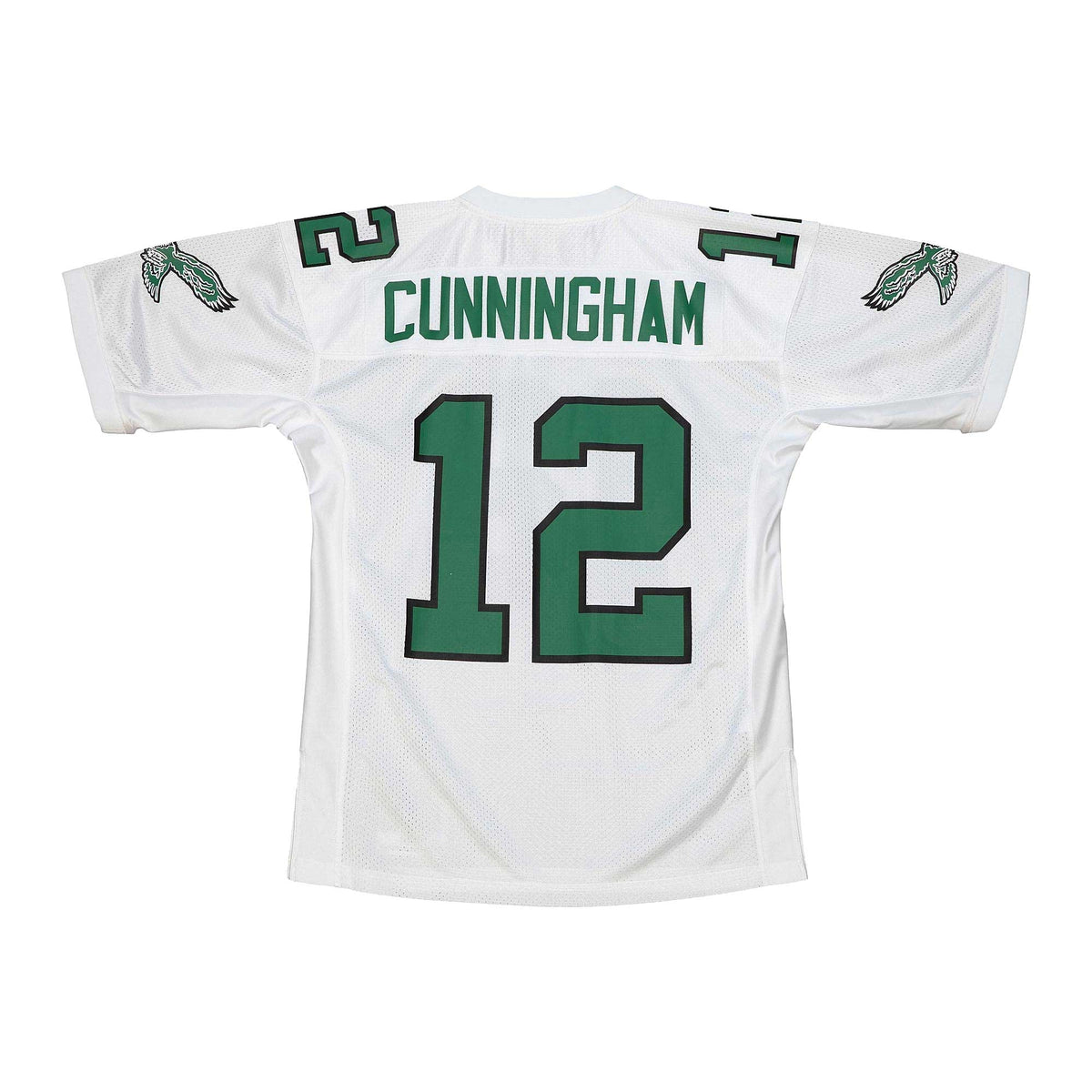 Philadelphia Eagles 1992 Randall Cunningham Mitchell & Ness White Authentic Throwback Retired Player Jersey