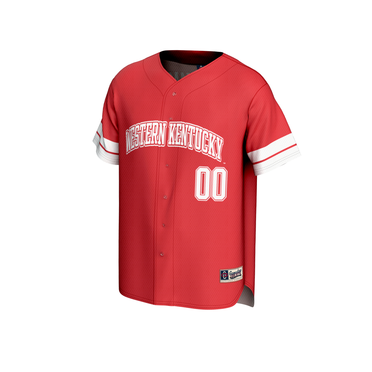 Western Kentucky Hilltoppers GameDay Greats NIL Pick-A-Player Baseball Lightweight Jersey - Red