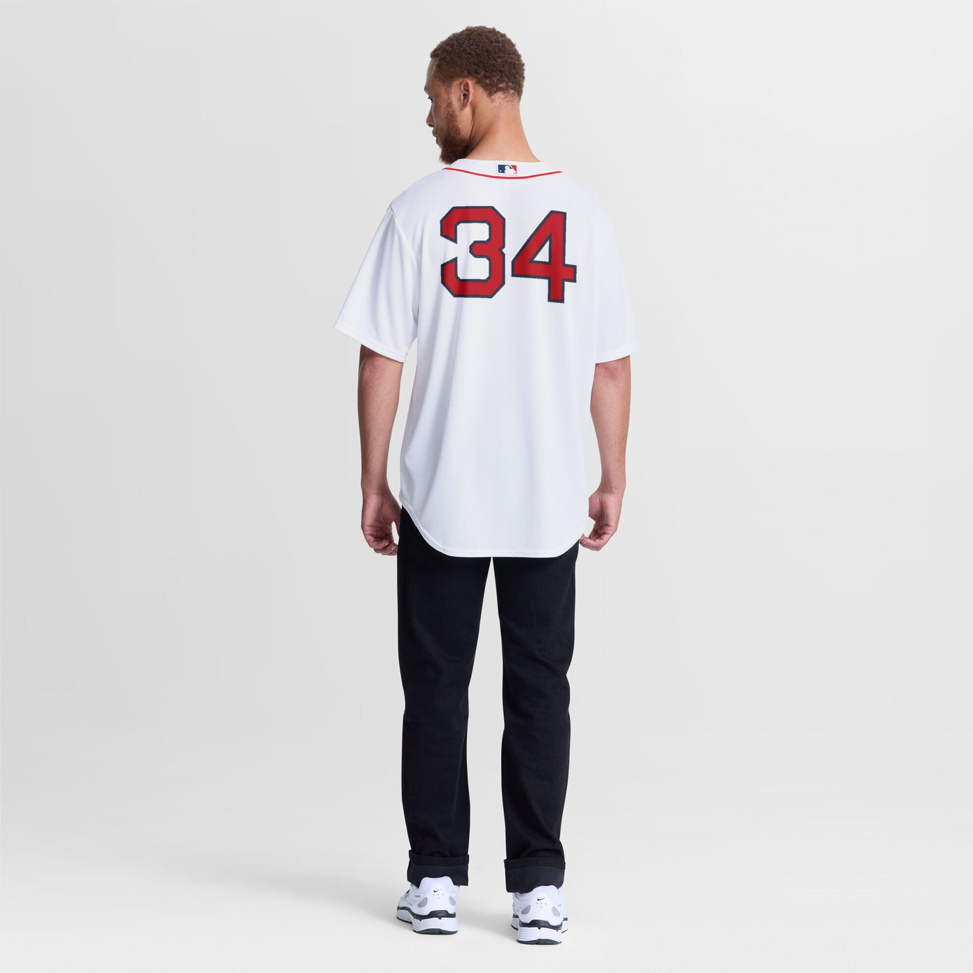 Boston Red Sox David Ortiz Nike White Home Replica Jersey