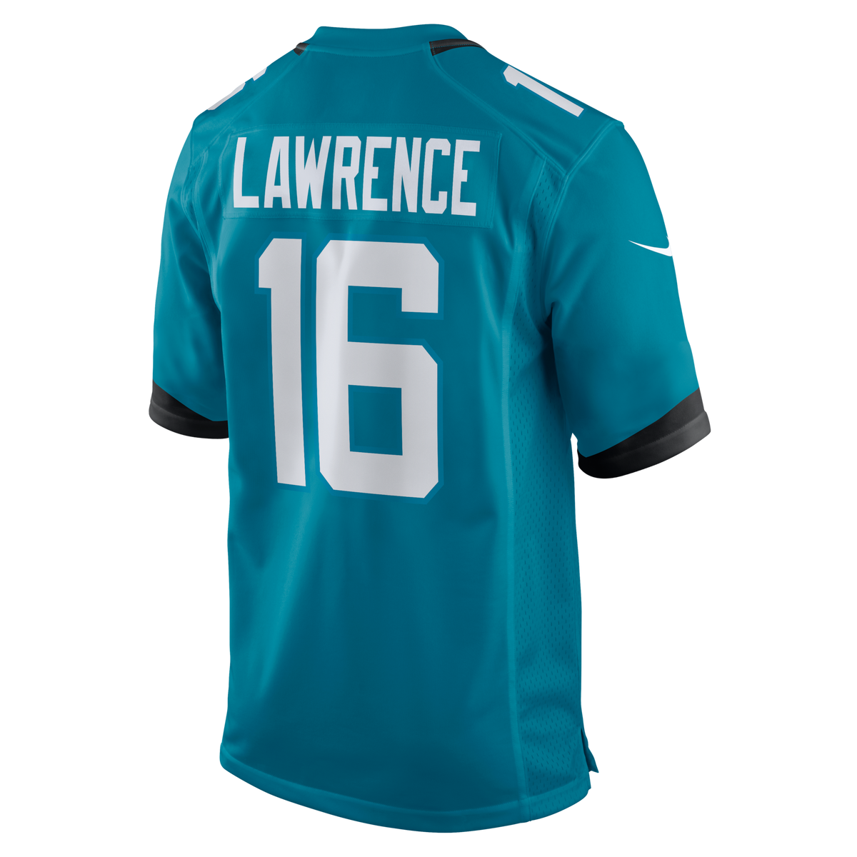 Jacksonville Jaguars Trevor Lawrence Teal Game Jersey