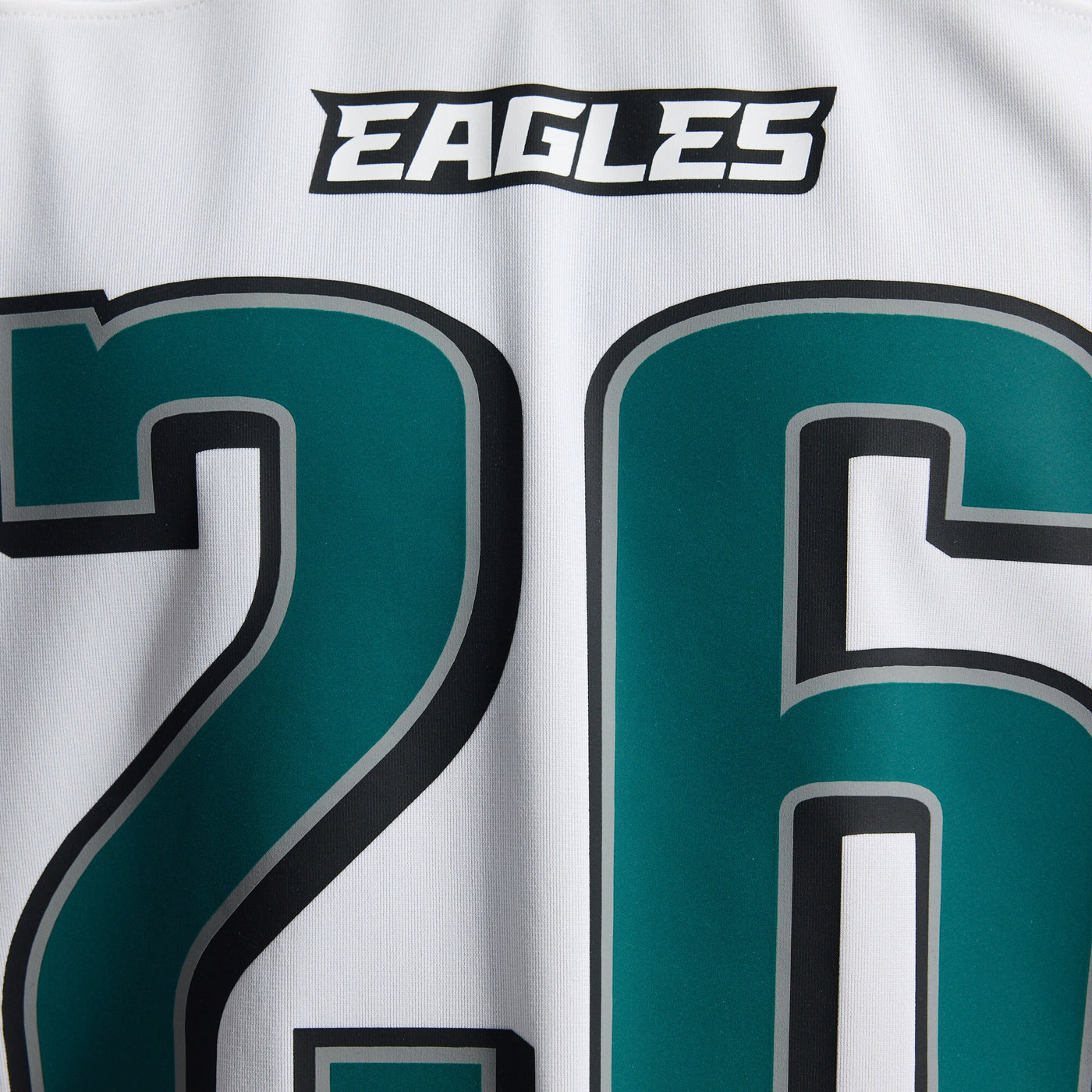 Philadelphia Eagles Saquon Barkley Nike White Game Jersey