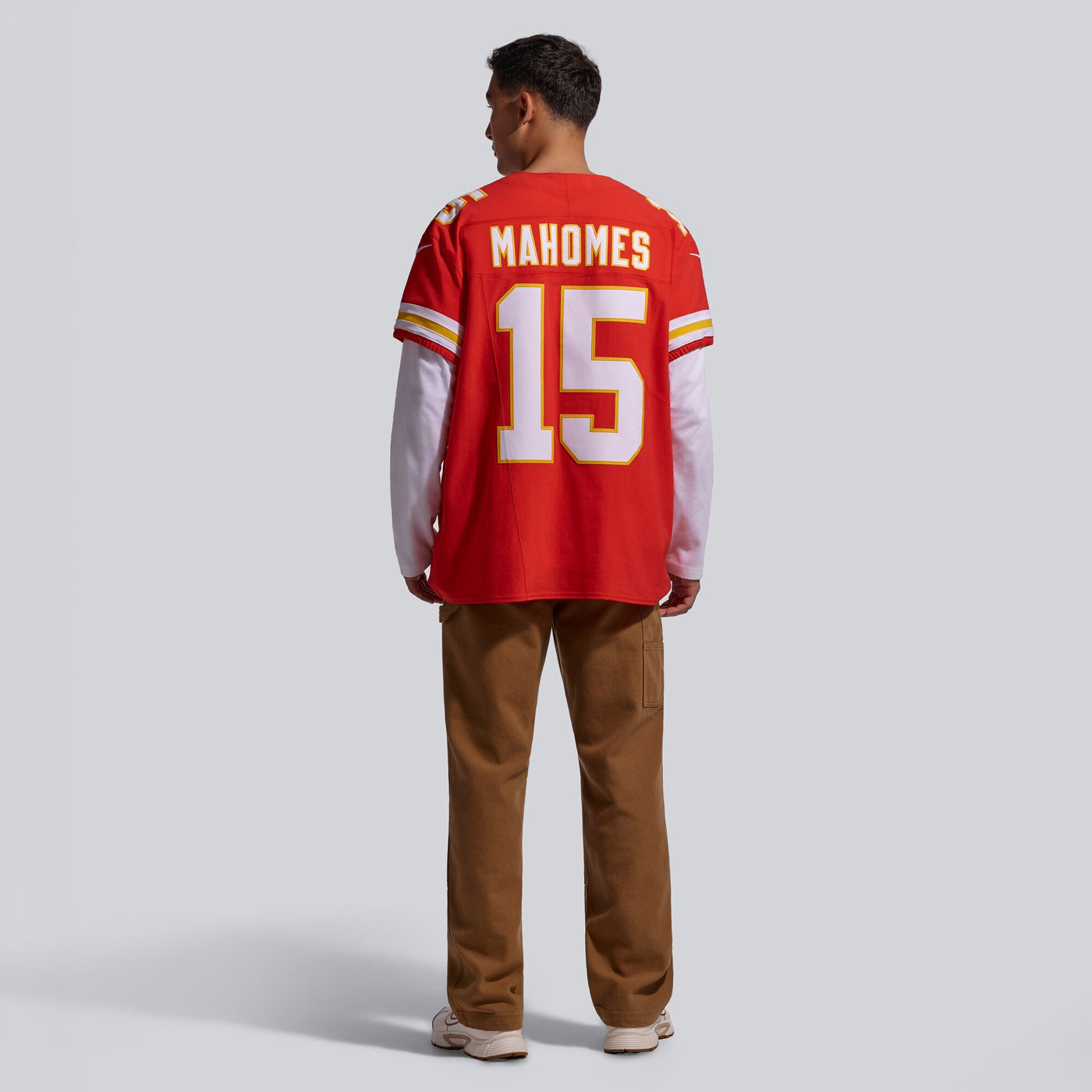 Kansas City Chiefs Patrick Mahomes Nike Red Team Vapor F.U.S.E. Elite Jersey