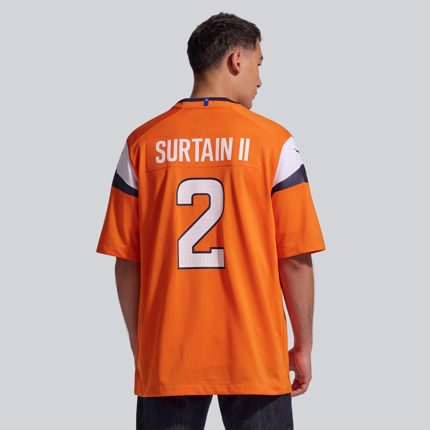Denver Broncos Patrick Surtain II Nike Orange Team Game Jersey