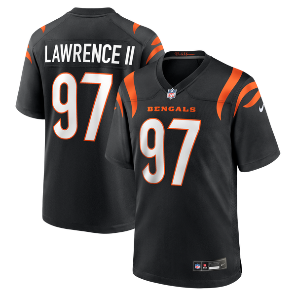 Cincinnati Bengals Dexter Lawrence II Nike Black Game Jersey