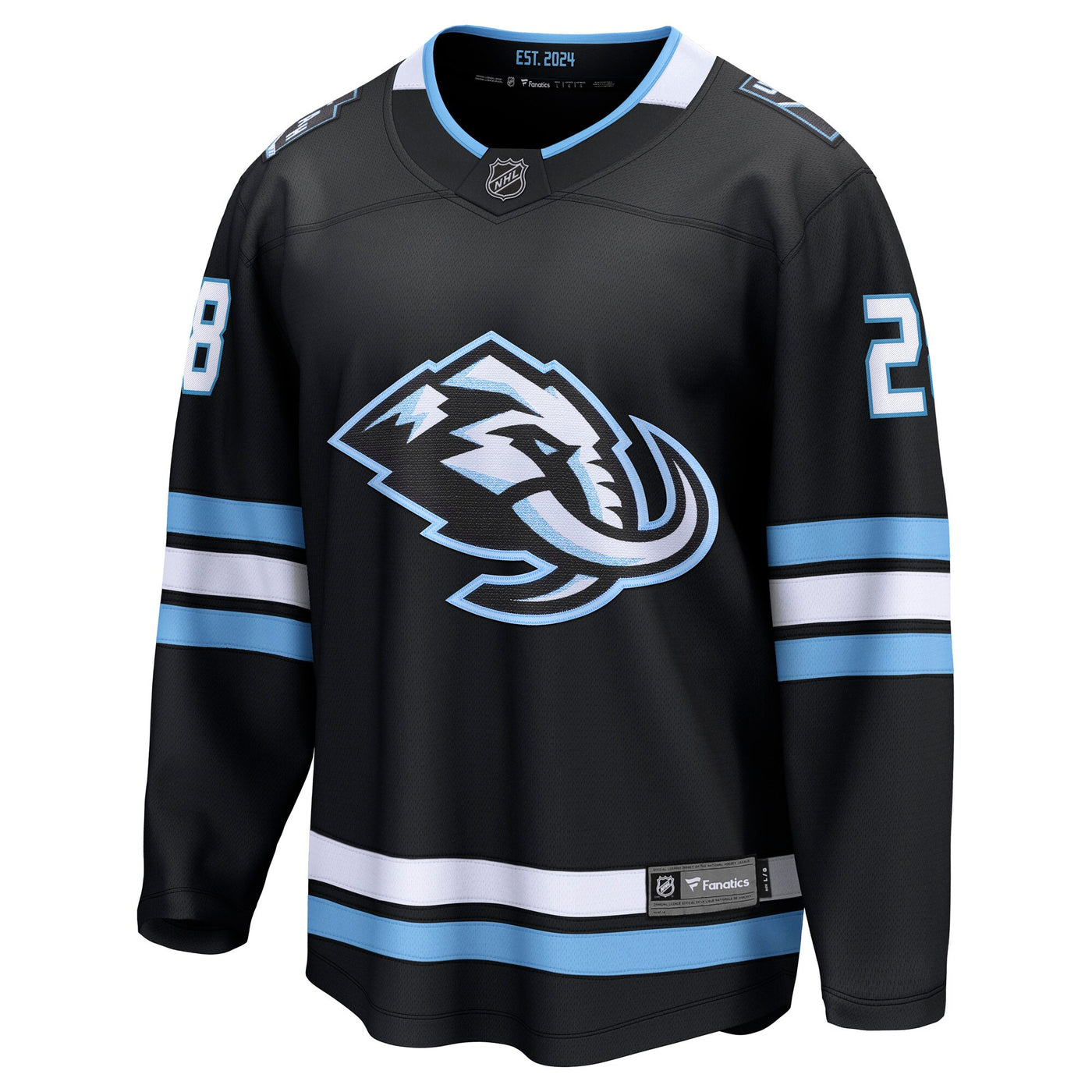 Utah Mammoth Ian Cole Fanatics Black Home Breakaway Player Jersey