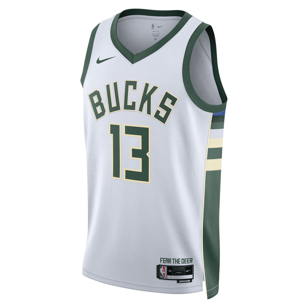 Milwaukee Bucks Association Edition Swingman Jersey - White - Ryan Rollins -