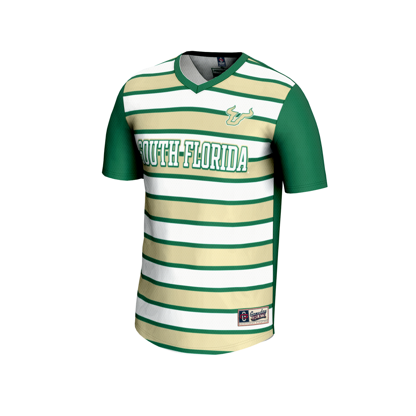GameDay Greats #1 Green South Florida Bulls Lightweight Soccer Fashion Jersey