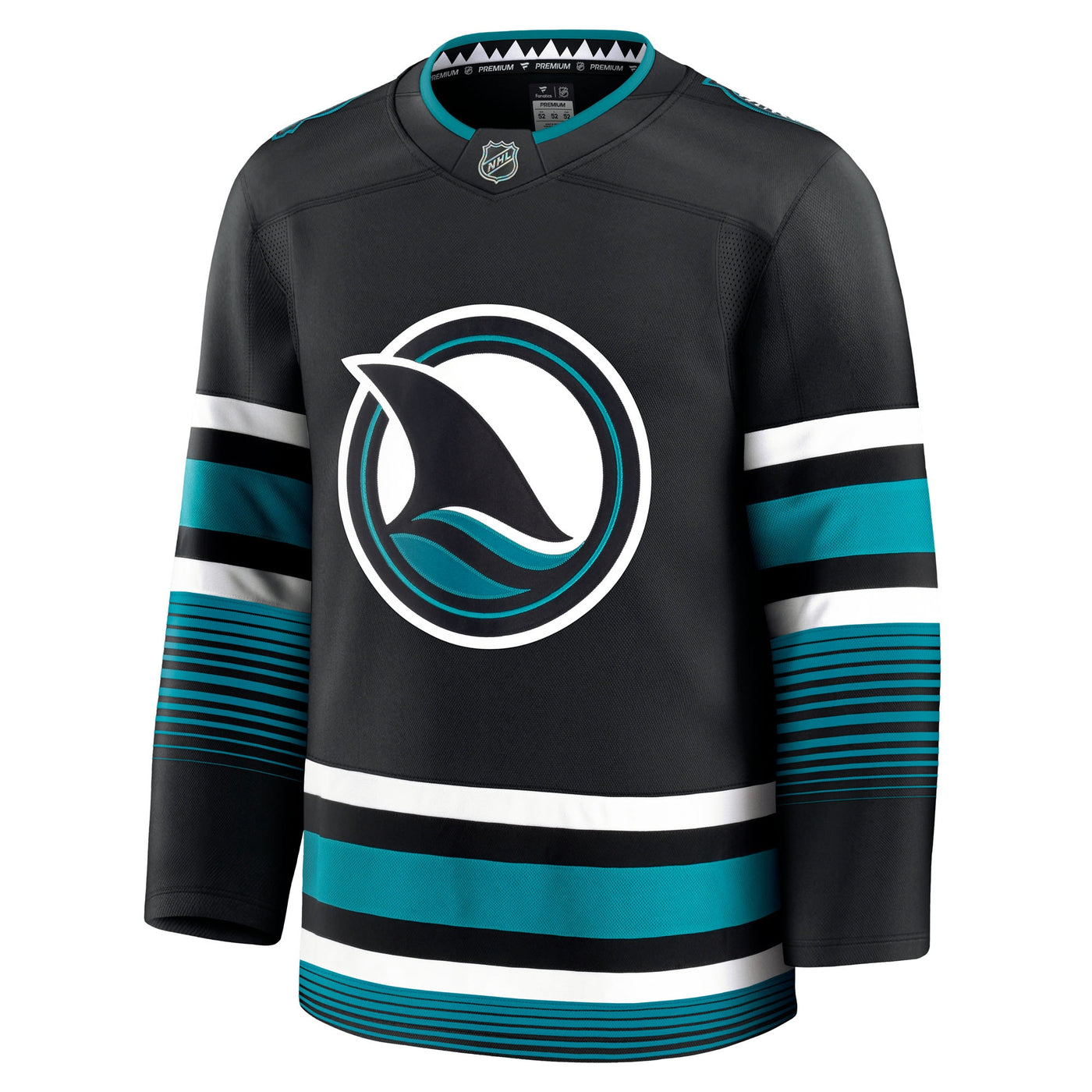 San Jose Sharks Fanatics Black Alternate Premium Jersey