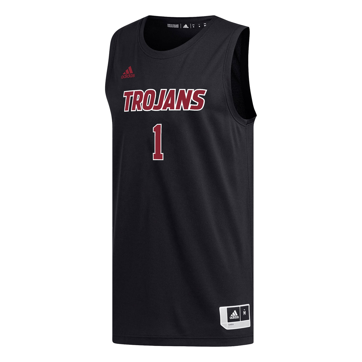 #1 Troy University Trojans Replica Basketball Jersey - Black