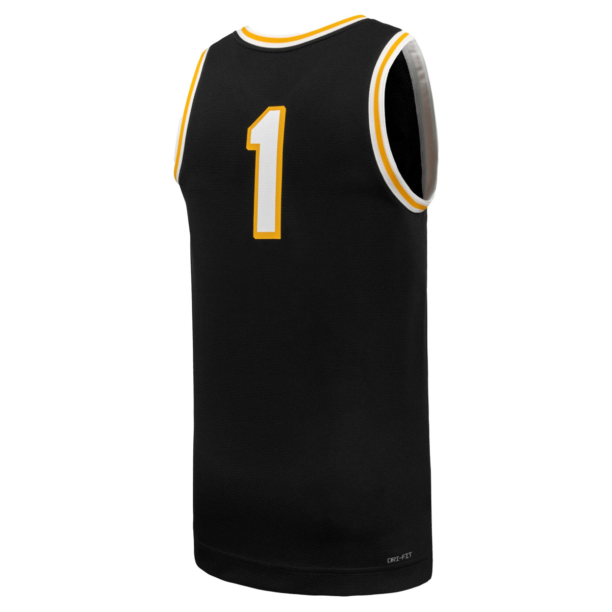 #1 Missouri Tigers Replica Basketball Jersey - Black