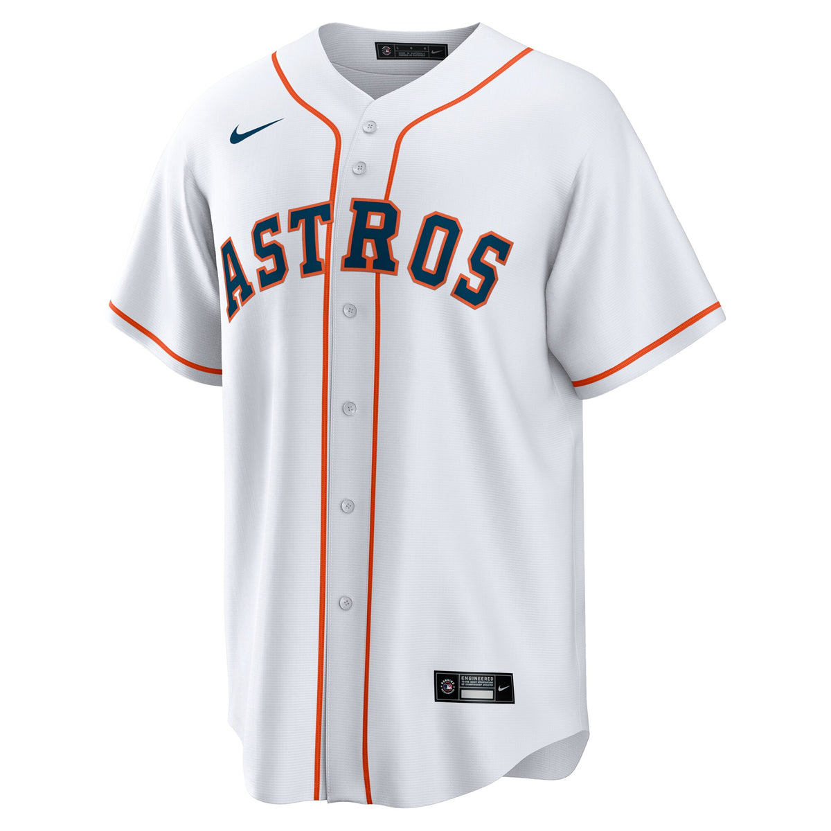 Houston Astros Hunter Brown White Home Replica Jersey