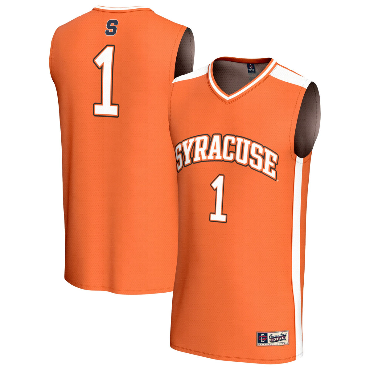 #1 Syracuse Orange GameDay Greats Lightweight Collegiate Basketball Fashion Jersey - Orange