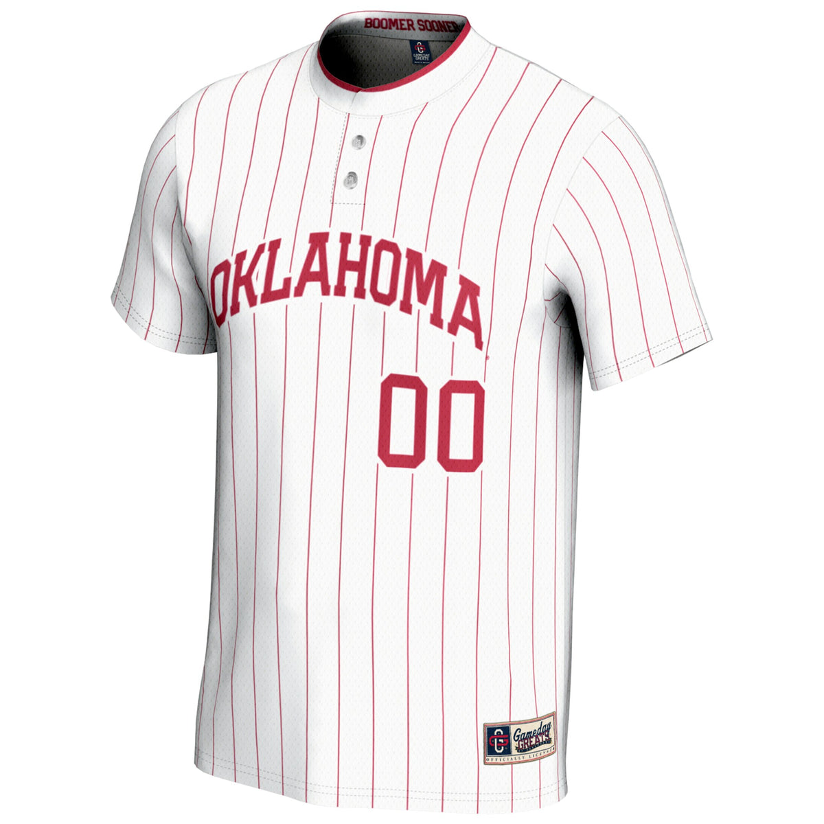 Oklahoma Sooners GameDay Greats NIL Pick-A-Player Lightweight Softball Jersey - White