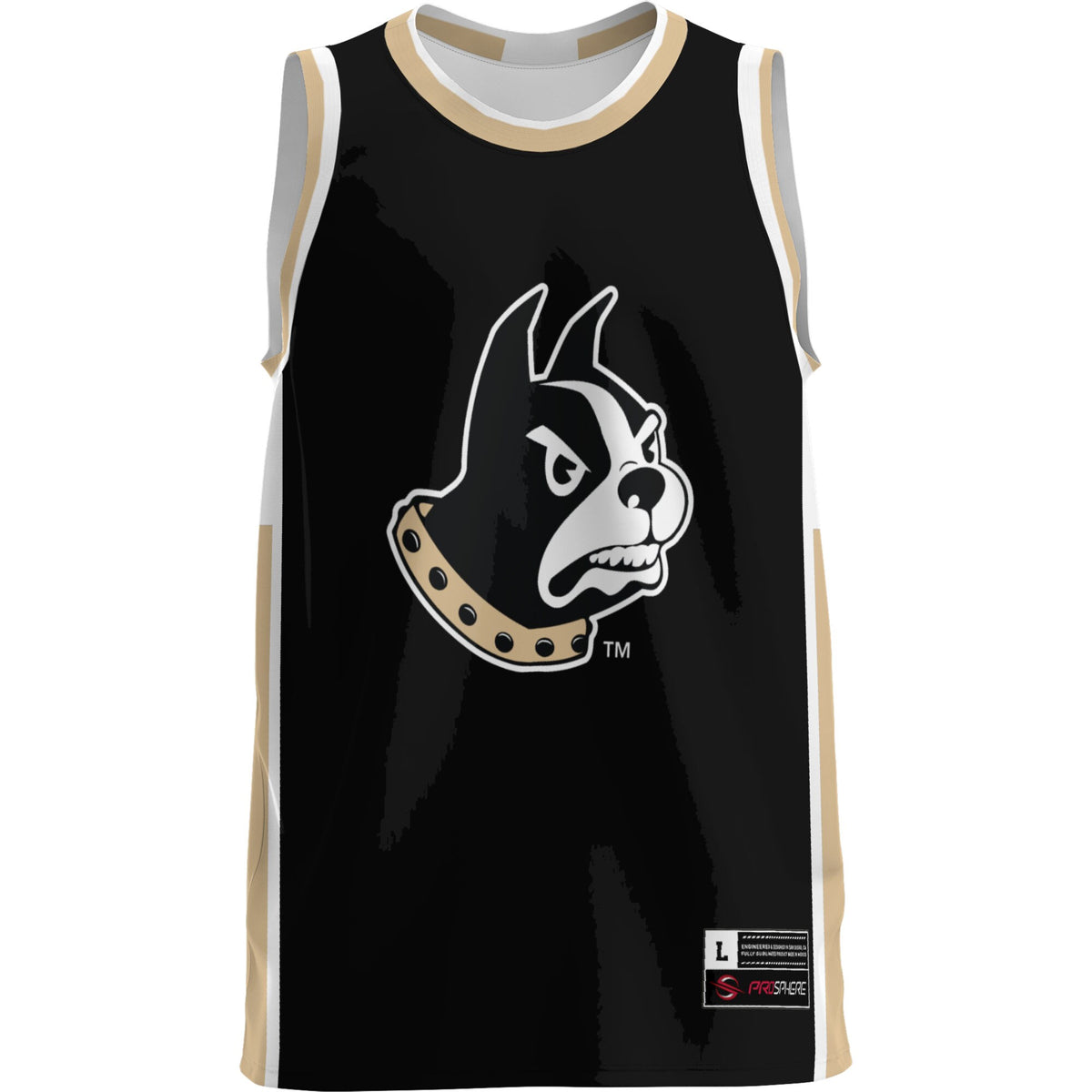 Wofford Terriers GameDay Greats Lightweight Basketball Jersey - Gold